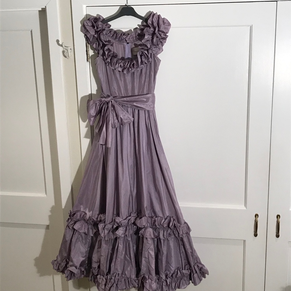 Vintage Oscar de la Renta Rare 70's Beauty - Picture 6 of 8